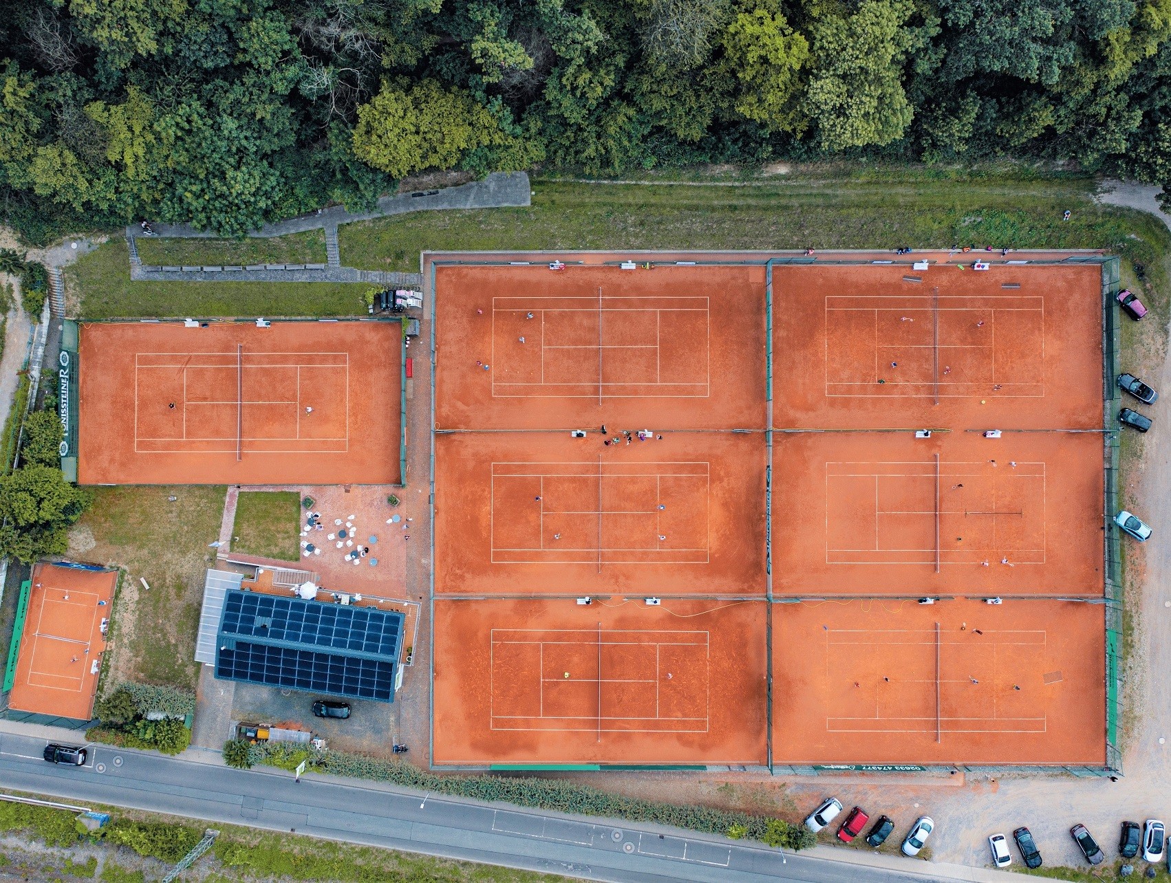 Tennisanlage in Bad Breisig